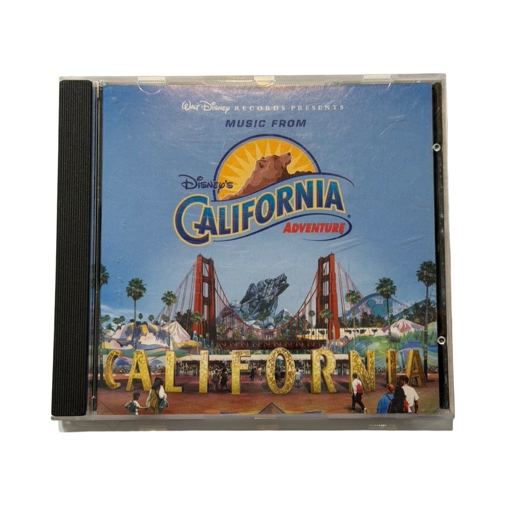 Disney California Adventure Theme Park Soundtrack CD 2001 Walt Disney Records